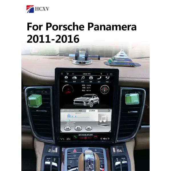 10.4'' Verticial Tesla Screen Android Car Radio for Porsche Panamera 2011-2016 GPS Navig Multimedia Player Head Unit