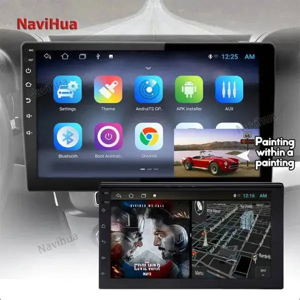 10-Inch Custom Android Car Stereo 2-Din TS7 Universal Car