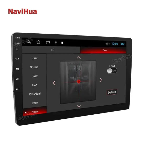 10-Inch Custom Android Car Stereo 2-Din TS7 Universal Car DVD Radio Multimedia Player with GPS Navigation 32GB ROM