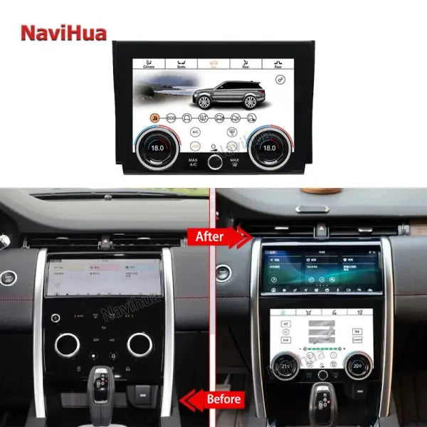 10 Inch Touch Screen Car Air Conditioning Screens Car AC Panel Climate Display for Land Rover Discovery Sport 2020-2022