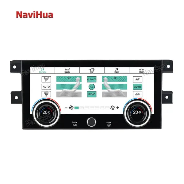 10 Inch Touch Screen LCD Display Air Conditioning Panel AC Climate Control for Landrover Discovery 5 2017-2020 Models