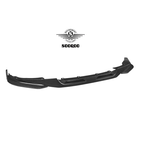 100% Dry Carbon Fiber Gloss Carbon Front Splitter Front Lip for BMW 4 Series G22 G23 Coupe 2021-IN