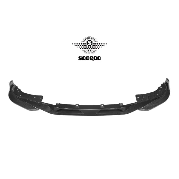 100% Dry Carbon Fiber Gloss Carbon Front Splitter Front Lip for BMW 4 Series G22 G23 Coupe 2021-IN