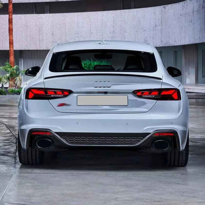 Car Craft Compatible With Audi A5 S5 Rs5 2017-2020 Upgrade Convert To Rs5 S5 2021 Style Sport Front Rear Bumper Bodykit Grill Fog Grill Side Skirts Diffuser Exhaust Tip Pipe A5-038 Gc - CAR CRAFT INDIA