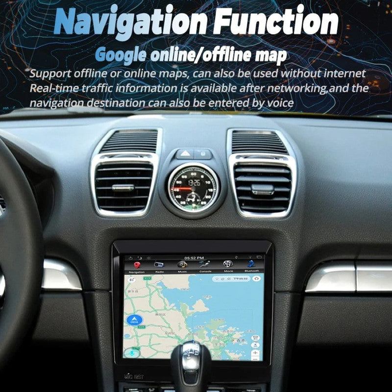 Car Craft Compatible With Porsche Cayman Boxster 911 2014-2017 Android Multimedia Infotainment Player With Wireless Carplay And Android Auto 4gb+64gb 8.4