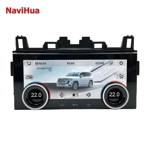 10Inch for Toyota Land Cruiser 2008-2020 LCD Touch Screen AC Climate Air Conditioner Control Panel Screen Upgrade