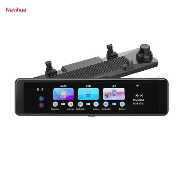 11.26 Inch 4K Touch Screen Dash Cam ADAS Car DVR GPS Auto Video Car Driving Recorder Camera Black Box Rear View Mirror