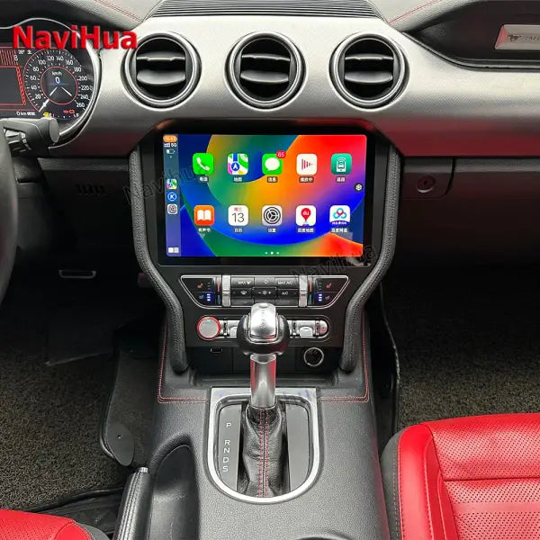 11.5 Inch Android 12 Car Multimedia Player Carplay Function Vertical Screen Car Radio Stereo DVD Player for Ford Mustang