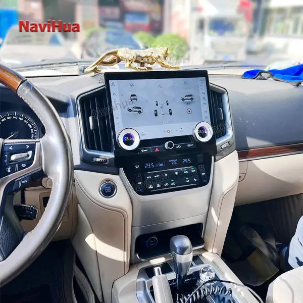 11.6 Inch Android Car Radio Car DVD Player GPS Navigation Car Stereo for Tesla Style Toyota Prado 2016-2022