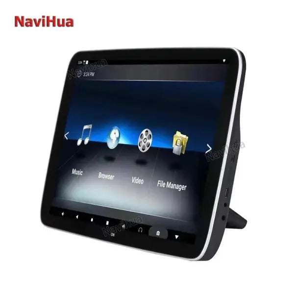 11.6 Inch IPS Touch Screen Android 11 Car Headrest Monitor Rear Seat Entertainment System Multimedia DVD Player for Benz