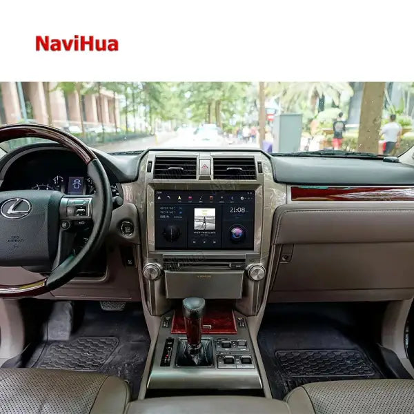 11.8 Inch Autoradio Audio GPS Navigation System Car Radio Video Android Car Stereo Multimedia DVD Player for Lexus GX460