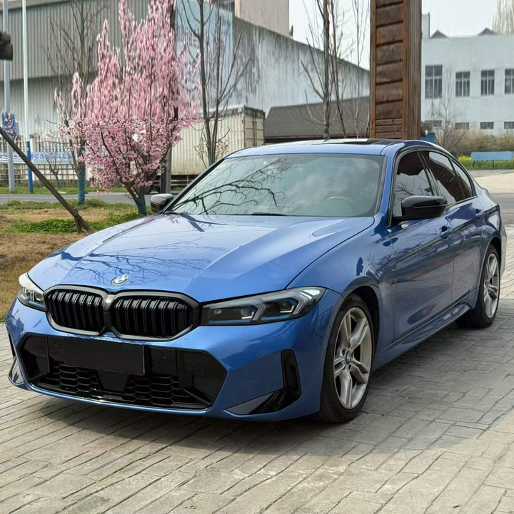 Car Craft Compatible With Bmw 3 Series F30 2012-2018 Upgrade Facelift Convert To G20 G28 2023 Lci Style Bodykit Front Rear Bumper Grill Hood Bonnet Fender Trunk Headlight Taillight Mirror Non Cut Version - CAR CRAFT INDIA