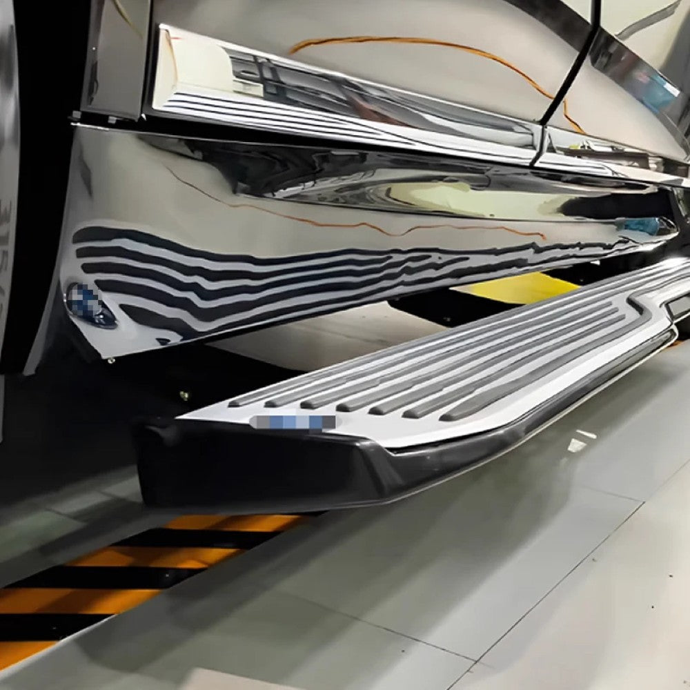 Car Craft Compatible With Bmw X7 G07 2019-2025 Automatic Deployable Electric Side Step Retractable Ladder Pedal Running Boards Side Step Car With Fixed Side Step Mhb Style
