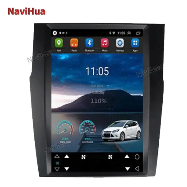 12.1 Inch Android Car Stereo Radio Vertical Screen 4+64GB Support Automatic AC Screen for Citroen DS4