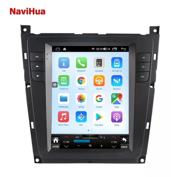 12.1 Inch Android 12 IPS Tesla Style Vertical Screen Autoradio Multimedia DVD for Bentley Continental Flying Spur 2004+