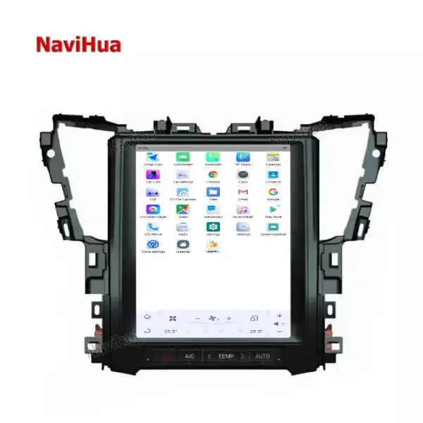 12.1 Inch Android Vertical Touch Screen Car Stereo Audio Navigation GPS Auto Radio for Ford Toyota Alphard 30 Series