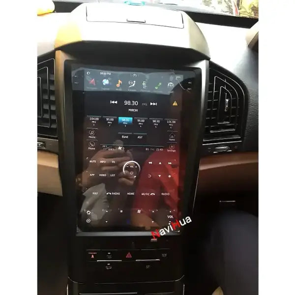 12.1 Inch Tesla Style Android Car Radio GPS Navigation Wireless Carplay for Mahindra XUV500 2011-2016