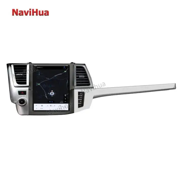 12.1 Inch Tesla Style Vertical Car DVD Player for Toyota Highlander Touch Screen Head Unit Monitor Upgrade to 2023 Style