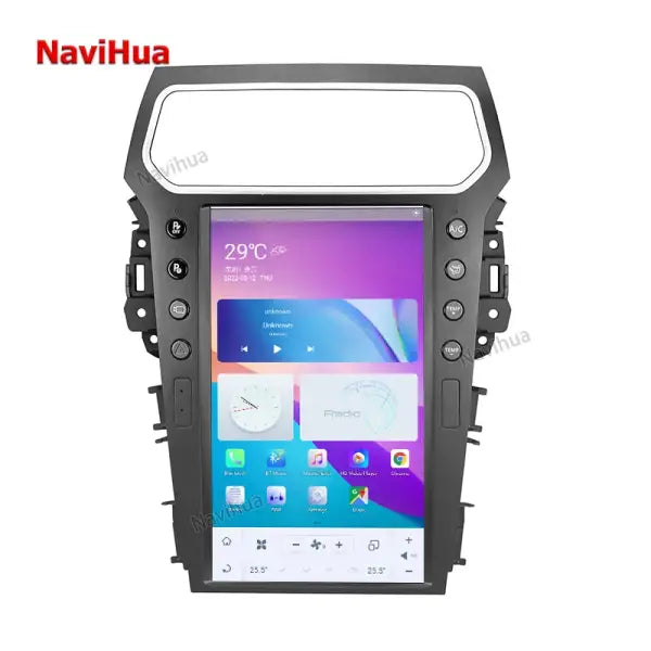 12.1 Inch Touch Screen Android Car Stereo Radio DVD Player GPS Navigation for Ford Explorer 2015 2016 2017 2018 2019
