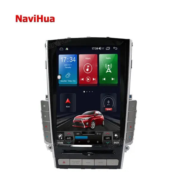 12.1 Inch Touch Screen Car DVD Player Auto GPS Navigation Android Multimedia Radio Tesla Infiniti Q50 MP5 Compatible