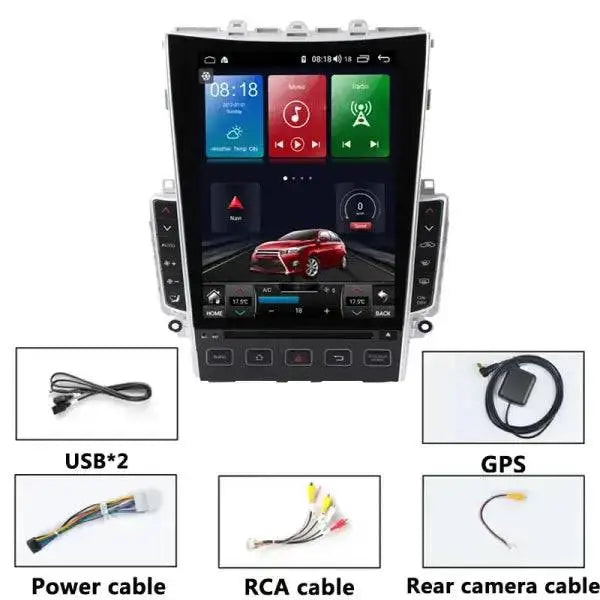 12.1 Inch Touch Screen Car DVD Player Auto GPS Navigation