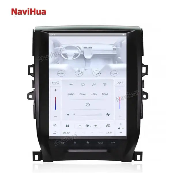 12.1 Inch Touch Vertical Screen Android 11 Car Multimedia DVD Player Radio for Tesla Style Toyota Mark X Reiz 2011 2016