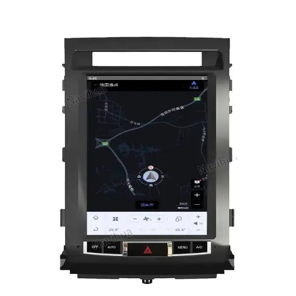 12.1 Inch Vertical Screen Android 11 Car Radio GPS Navigation System Car DVD Player for Tesler Style Toyota Land Cruiser