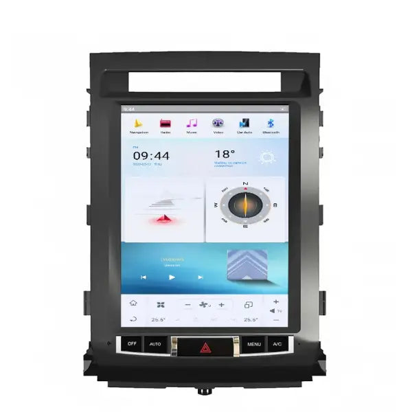 12.1 Inch Vertical Screen Android 11 Car Radio GPS Navigation System Car DVD Player for Tesler Style Toyota Land Cruiser