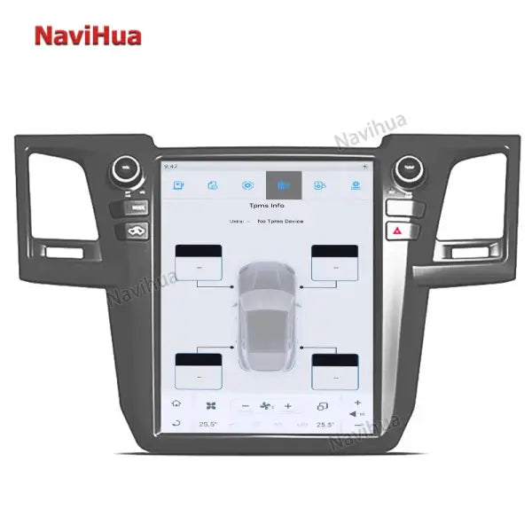12.1 Inch Vertical Screen Android 9 Car DVD Player GPS Navigation Car Radio for Tesla Style Toyota Fortuner OLD
