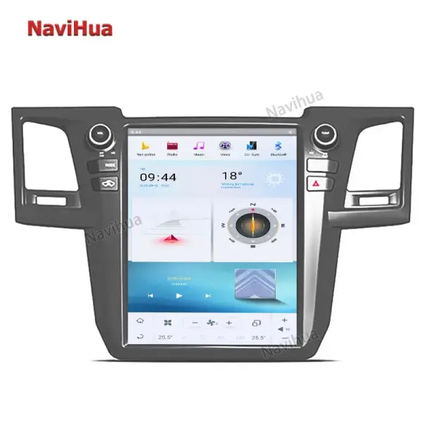 12.1 Inch Vertical Screen Android 9 Car DVD Player GPS Navigation Car Radio for Tesla Style Toyota Fortuner OLD