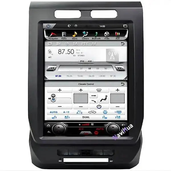 12.1 Inch Vertical Screen Android Car DVD Player Multimedia