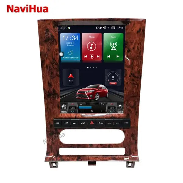 12.1 Inch Vertical Screen Android Car Stereo Radio Auto Head Unit Monitor GPS Navigation for Lincoln Navigator