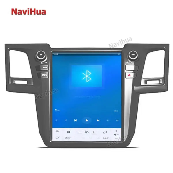 12.1 Inch Vertical Screen Car DVD Player GPS Navigation Car Stereo Auto Radio for Tesla Style Toyota for Fortuner Old