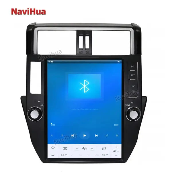 12.1 Inch Vertical Screen Car Multimedia DVD Player Radio Stereo for Toyoda Land Cruiser Prado 2010-2013