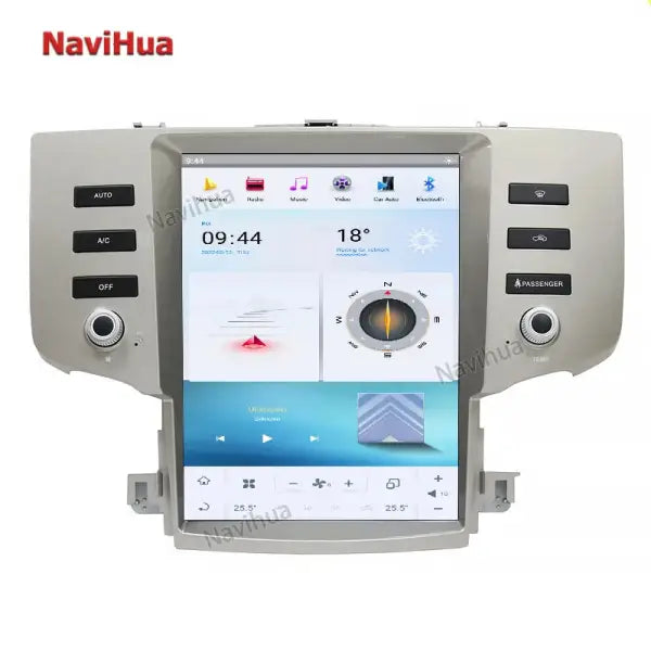 12.1 Inch Vertical Screen Car Multimedia Player Radio GPS Navigation for Toyota Mark X Reiz 2005-2009
