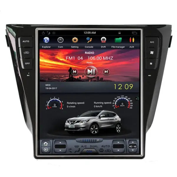 12.1" Touch Screen Car DVD Player Android Auto Radio Multimedia System GPS for Tesla Style Nissan X-Trail Qashqai 2013