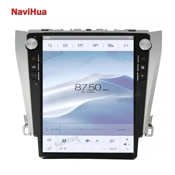 12.1" Touch Screen Car Stereo Video Audio GPS Car DVD Player Android Car Radio for Tesla Style Toyota Camry LE 2012-2015