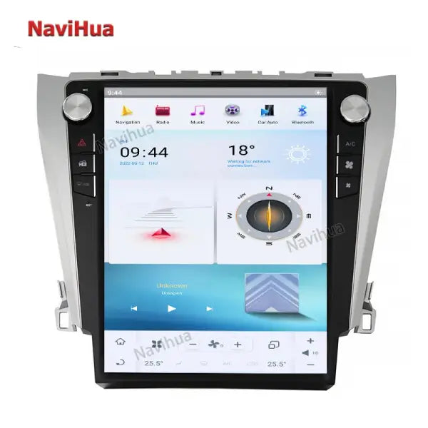 12.1" Touch Screen Car Stereo Video Audio GPS Car DVD Player Android Car Radio for Tesla Style Toyota Camry LE 2012-2015