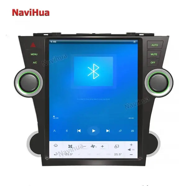 12.1" Vertical Screen Car DVD Player Android 11 Auto Radio with GPS Navigation Stereo and Carplay Functions for Tesla