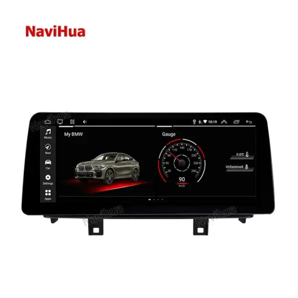 12.25 Inch Touch Screen Multimedia DVD Player Android Car Radio Stereo GPS Navigation System for BMW NEW X5 X6 NBT