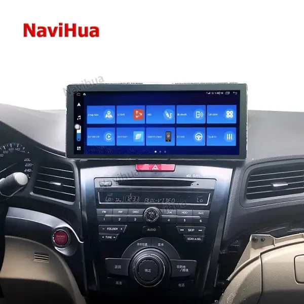 12.3" Android 10 HD Touch Screen Car Radio Stereo Multimedia System GPS Head Unit Carplay Car DVD Player for Acura ILX