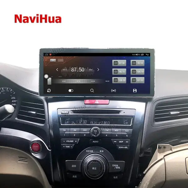 12.3" Android 10 HD Touch Screen Car Radio Stereo Multimedia System GPS Head Unit Carplay Car DVD Player for Acura ILX