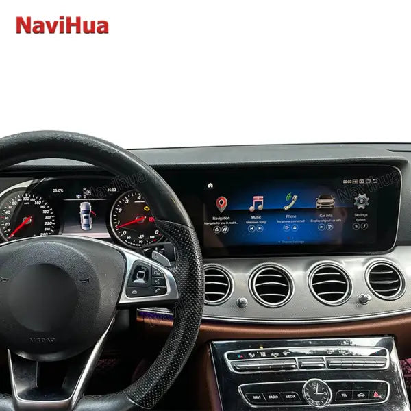 12.3" Android Double Screen Automotive Electronic for Mercedes Benz E Class W213 2013 2017 Upgrade to 2023 Autoradio
