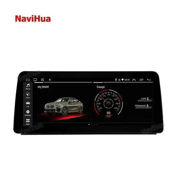 12.3 Inch 4 + 64GB Blue Anti-Glare Android 10 Car Radio DVD