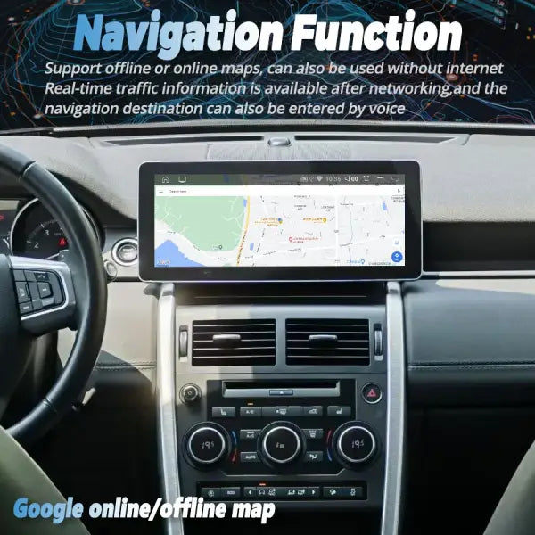 12.3 Inch Android 13 for Land Rover Discovery Sport L550 2015-2019 Multimedia Player GPS Navigation Auto Radio Stereo Head Unit