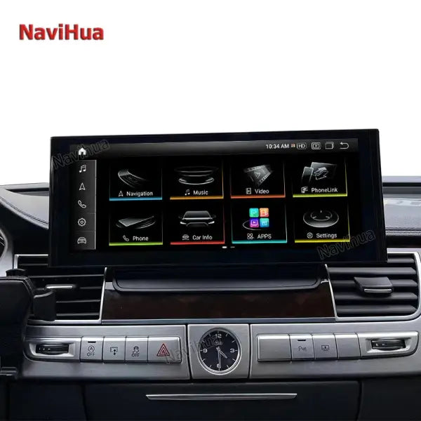 12.3 Inch Android Auto Radio Car DVD Player Multimedia Stereo GPS Navigation for Audi A8 2012-2018