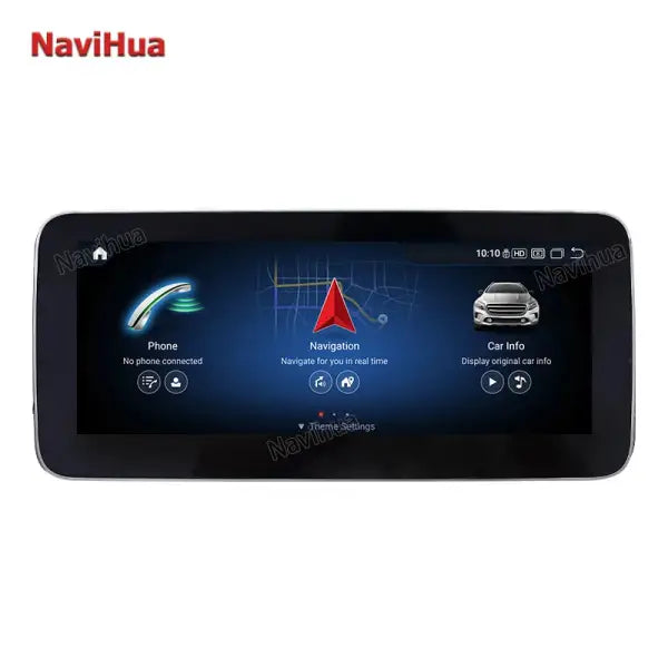12.3 Inch Android Car DVD Player GPS Navigation Car Radio Video Audio Carplay for Mercedes Benz C Class NTG5.1 5.0