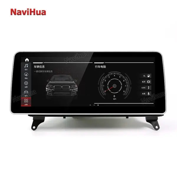 12.3 Inch Android Car Radio Multimedia Player with GPS Navigation Carplay WIFI BMWX5 CIC Touch Control DVD Stereo
