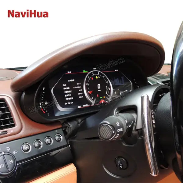 12.3 Inch Car Dashboard Screen Speedometer Digital Cluster LCD Instrument Meter for Maserati Quattroporte