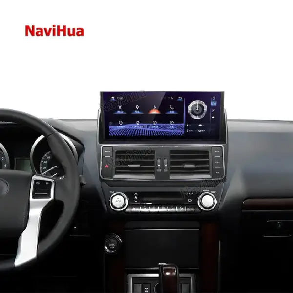 12.3 Inch Car GPS Navigation System Multimedia Video Player Car Radio Android for Tesla Lexus Style Toyota Prado 2014-17